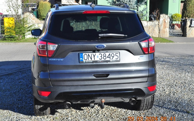 Ford Escape cena 62000 przebieg: 82000, rok produkcji 2019 z Nysa małe 46